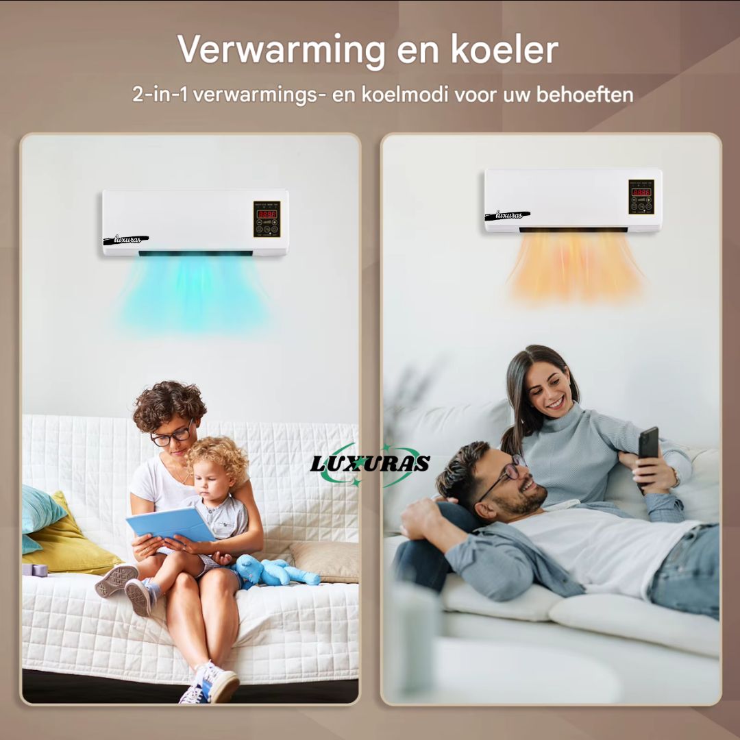 π₯2-in-1 Airconditioner β Hete/Koude Airco met Afstandsbediening + GRATIS Cadeaus! Beperkte voorraadπ
