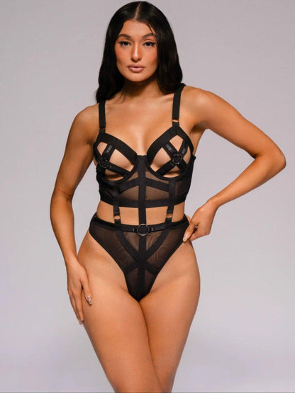 Jemma Bodysuit - Schwarz